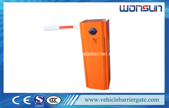 Porte automatique rouge de boom de barrière de boom avec le bras 6m droit maximum pour la gestion de véhicule