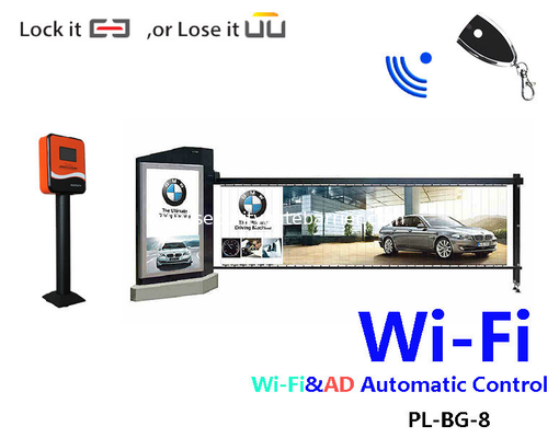 WI-Fi&Advertisement, porte extérieure automatique de barrière du trafic de l'aéroport 1,3,5s pour l'annonce, PL-BG-8